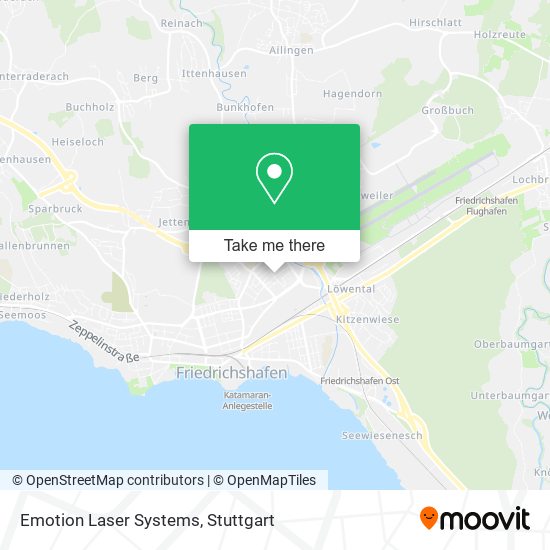 Emotion Laser Systems map