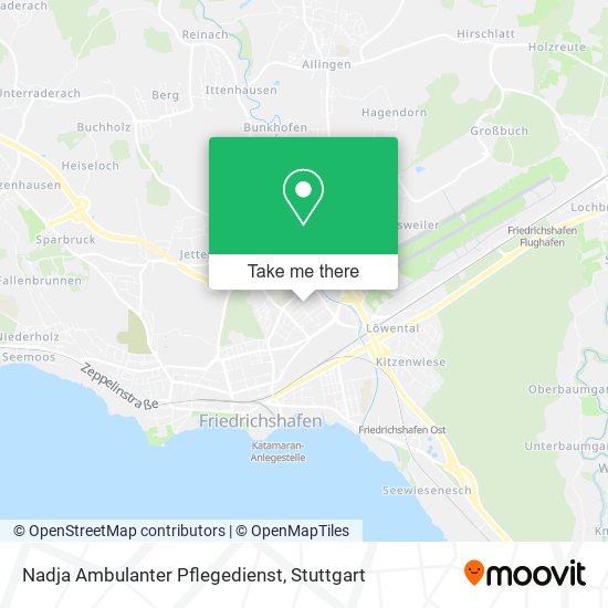 Nadja Ambulanter Pflegedienst map