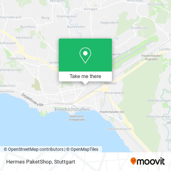Карта Hermes PaketShop