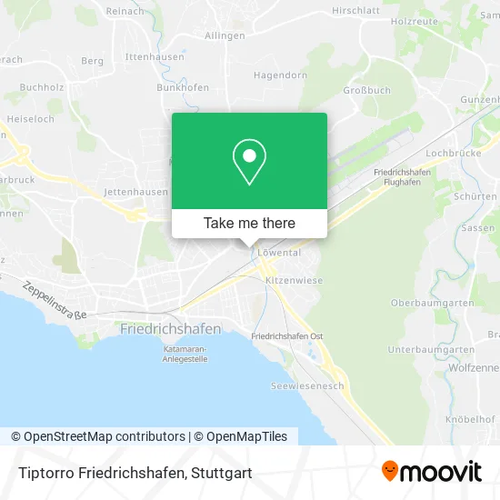 Карта Tiptorro Friedrichshafen