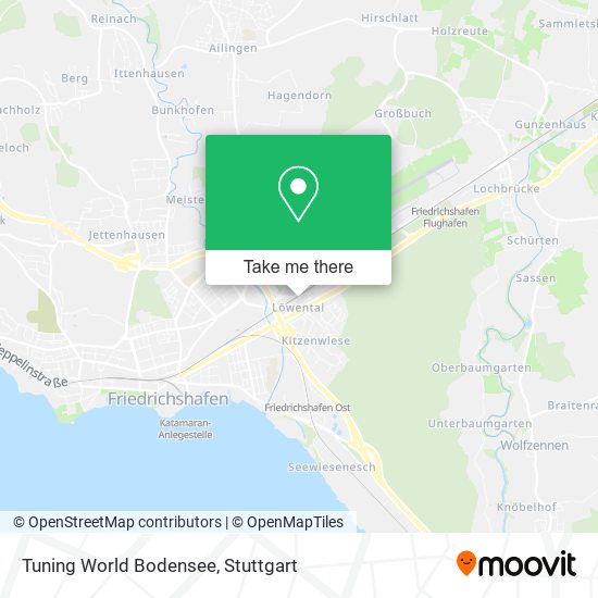 Tuning World Bodensee map