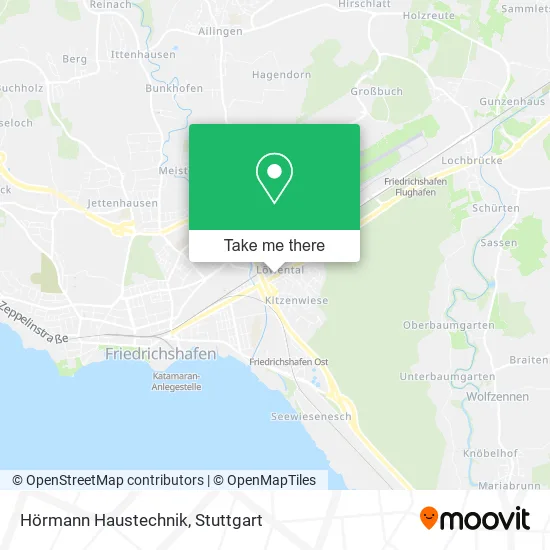 Карта Hörmann Haustechnik