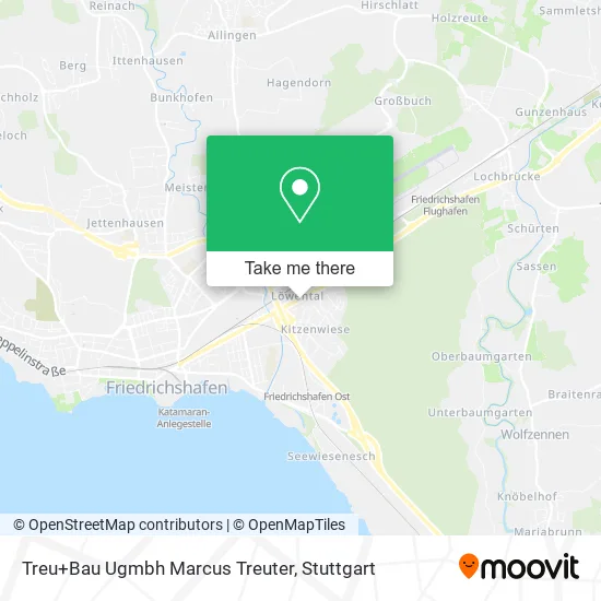 Карта Treu+Bau Ugmbh Marcus Treuter
