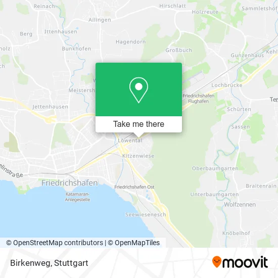 Карта Birkenweg