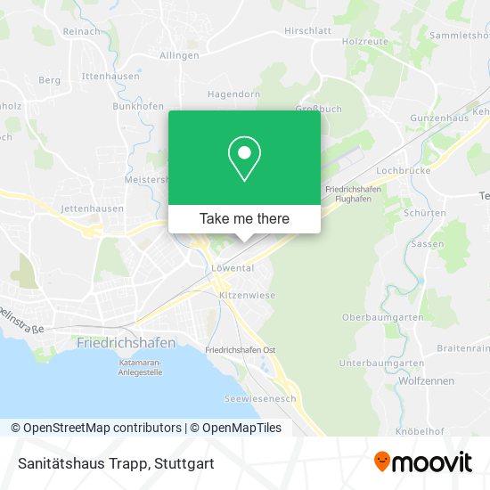 Sanitätshaus Trapp map