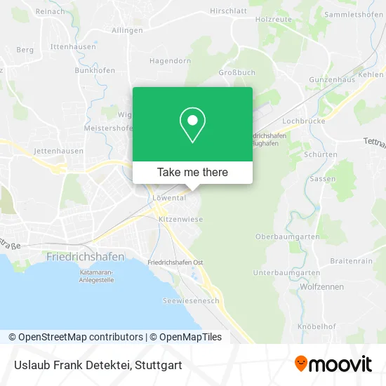 Карта Uslaub Frank Detektei