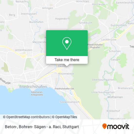 Beton-, Bohren- Sägen - a. Raci map