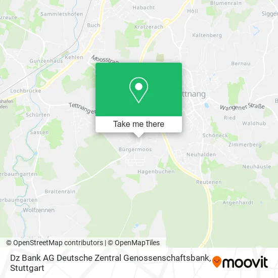 Карта Dz Bank AG Deutsche Zentral Genossenschaftsbank