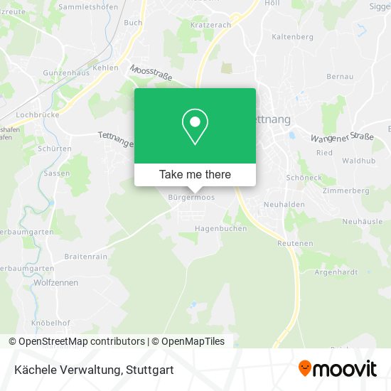 Карта Kächele Verwaltung