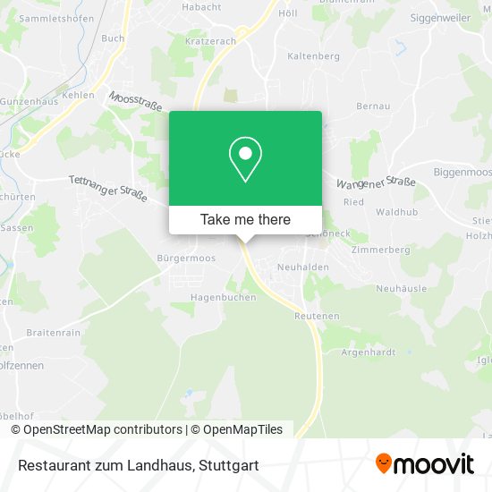 Restaurant zum Landhaus map