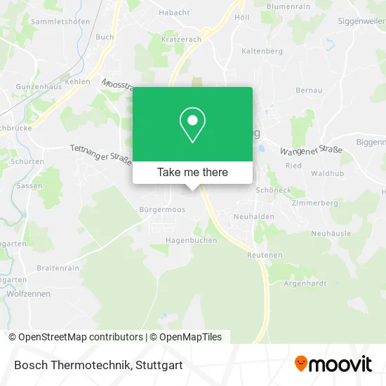 Карта Bosch Thermotechnik