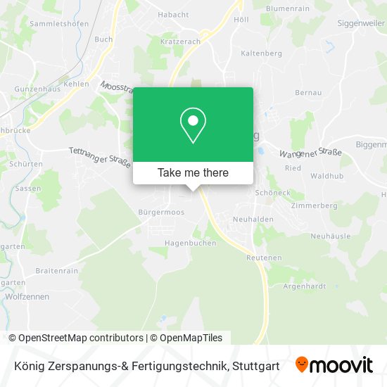 König Zerspanungs-& Fertigungstechnik map