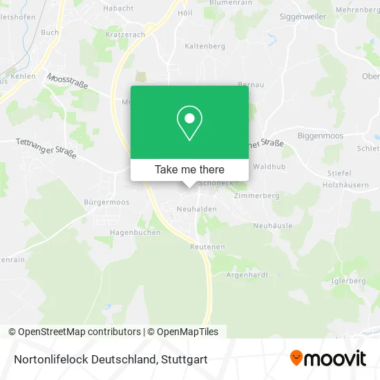 Карта Nortonlifelock Deutschland