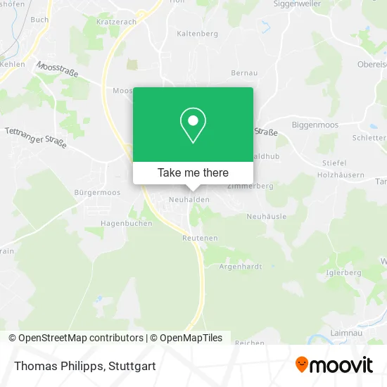 Карта Thomas Philipps