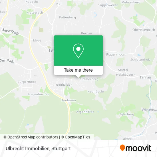 Карта Ulbrecht Immobilien