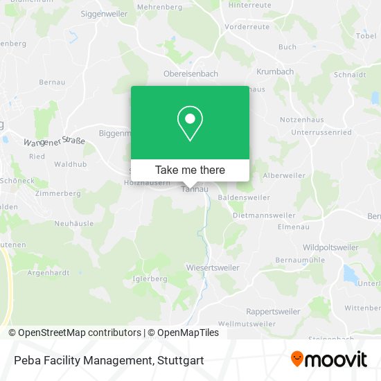 Peba Facility Management map