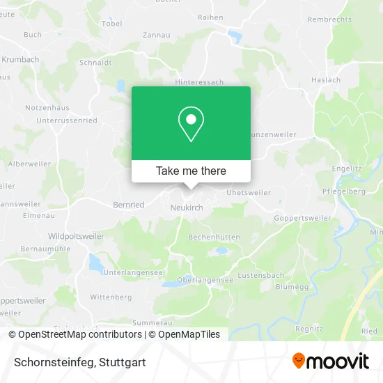 Карта Schornsteinfeg