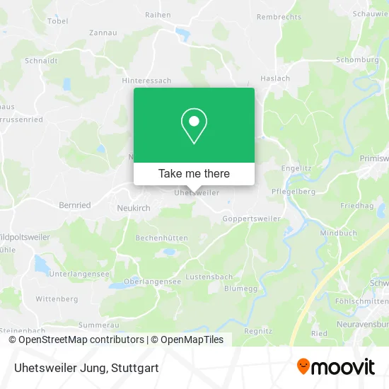 Карта Uhetsweiler Jung