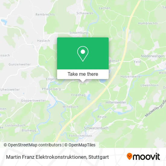 Martin Franz Elektrokonstruktionen map
