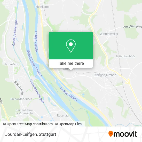 Карта Jourdan-Leifgen