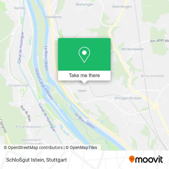Карта Schloßgut Istein