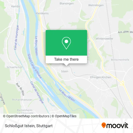 Карта Schloßgut Istein