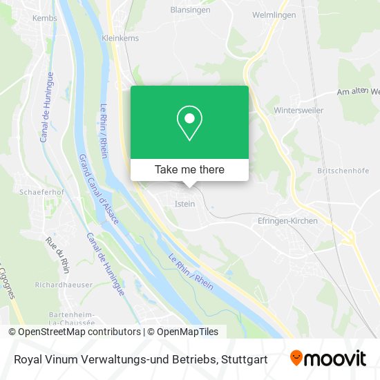 Royal Vinum Verwaltungs-und Betriebs map