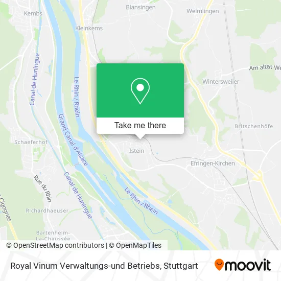 Карта Royal Vinum Verwaltungs-und Betriebs