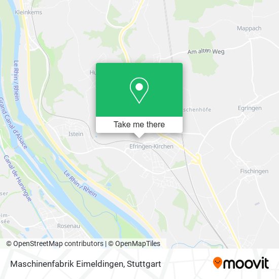 Maschinenfabrik Eimeldingen map