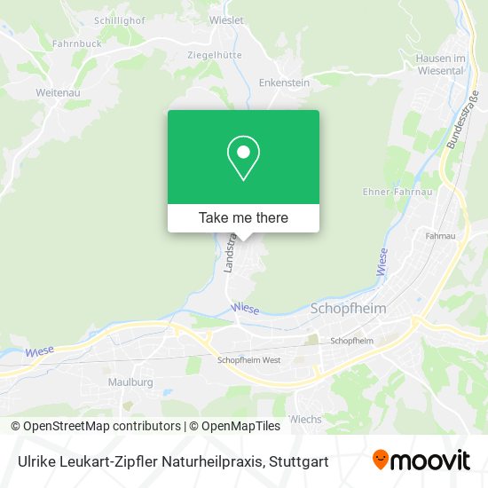 Ulrike Leukart-Zipfler Naturheilpraxis map