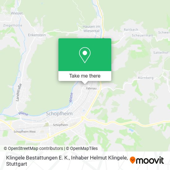 Klingele Bestattungen E. K., Inhaber Helmut Klingele map