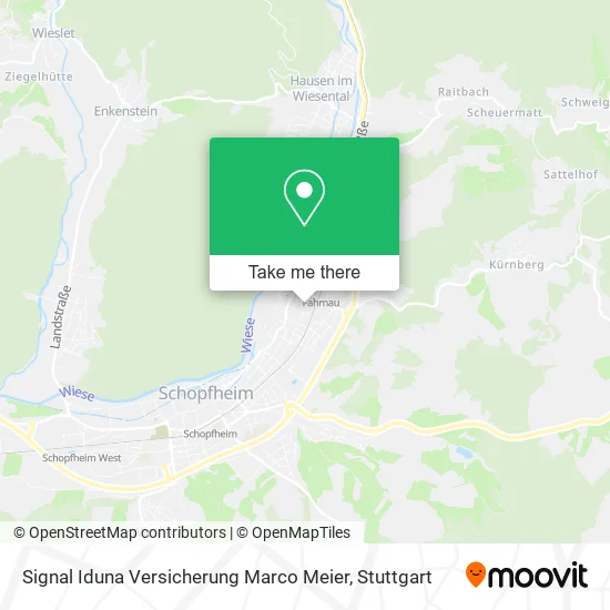 Карта Signal Iduna Versicherung Marco Meier