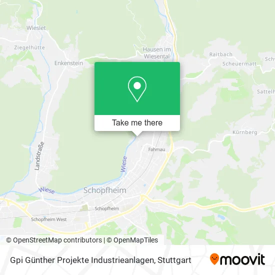 Карта Gpi Günther Projekte Industrieanlagen