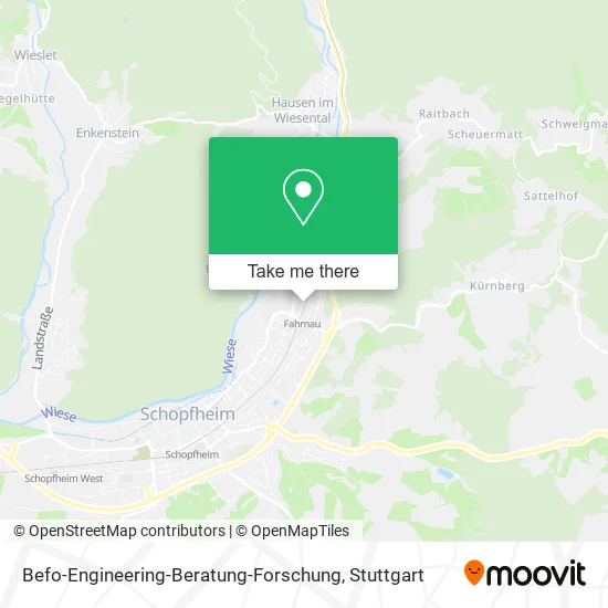 Карта Befo-Engineering-Beratung-Forschung