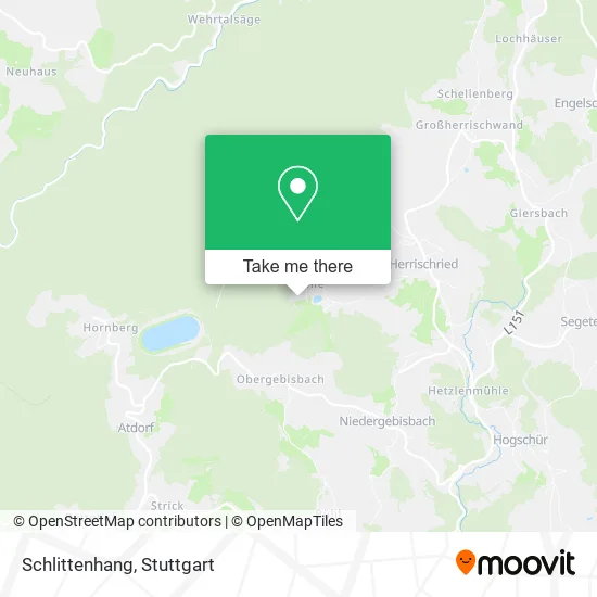Карта Schlittenhang
