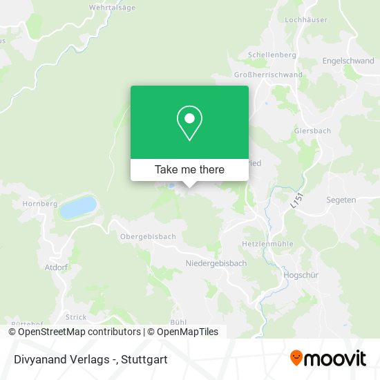 Divyanand Verlags - map