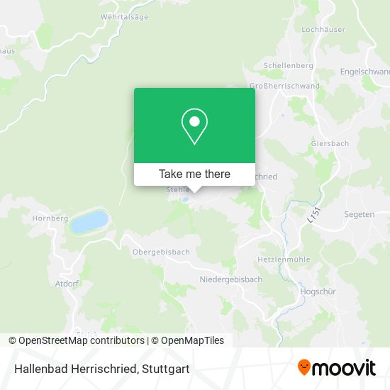 Hallenbad Herrischried map