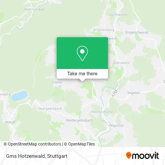Карта Gms Hotzenwald