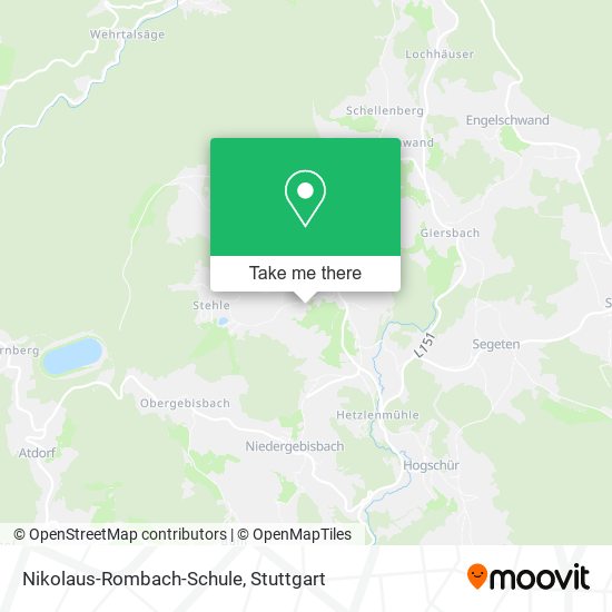 Nikolaus-Rombach-Schule map
