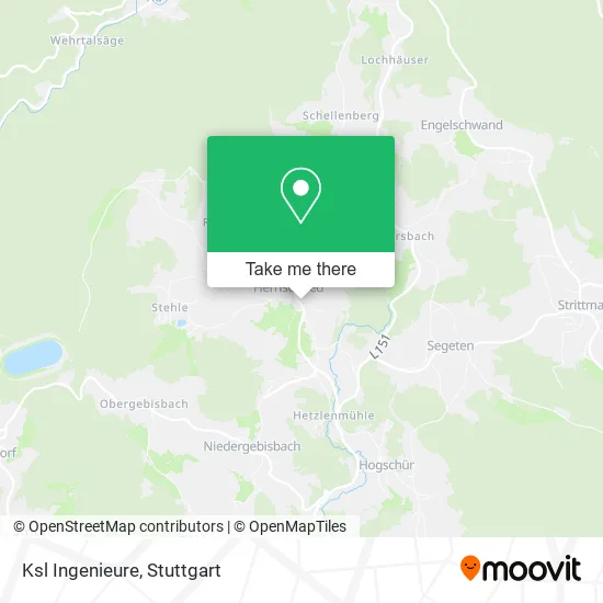 Карта Ksl Ingenieure