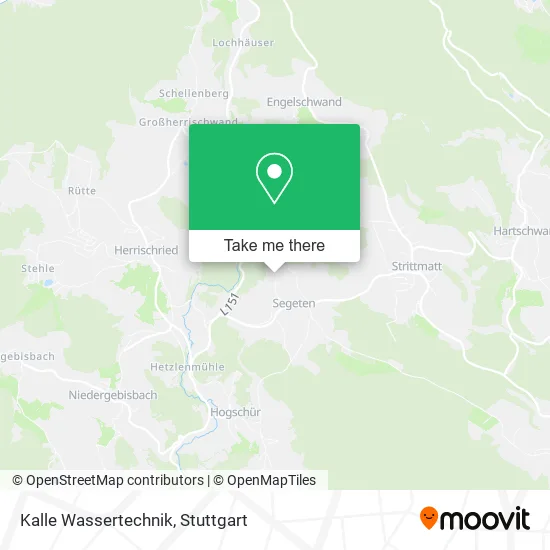 Карта Kalle Wassertechnik