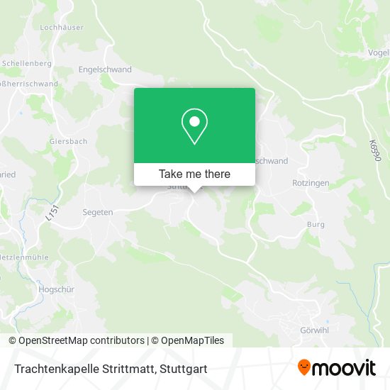 Trachtenkapelle Strittmatt map