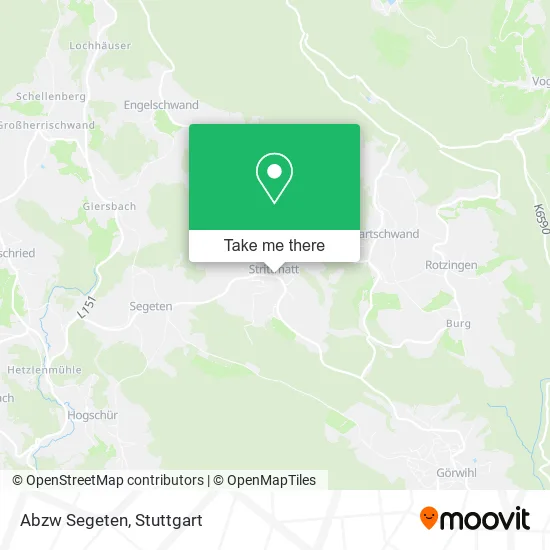 Карта Abzw Segeten