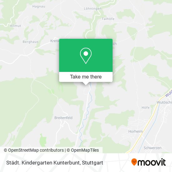 Städt. Kindergarten Kunterbunt map