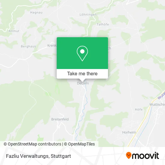 Карта Fazliu Verwaltungs