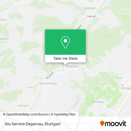 Карта Alu-Service Degernau