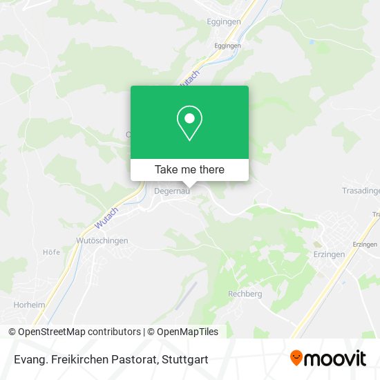 Evang. Freikirchen Pastorat map