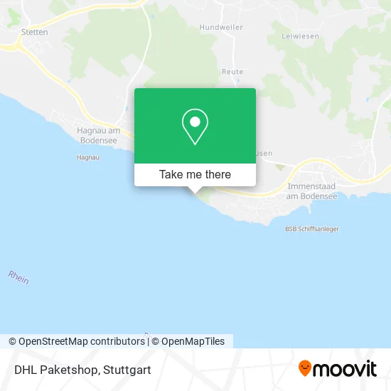 Карта DHL Paketshop