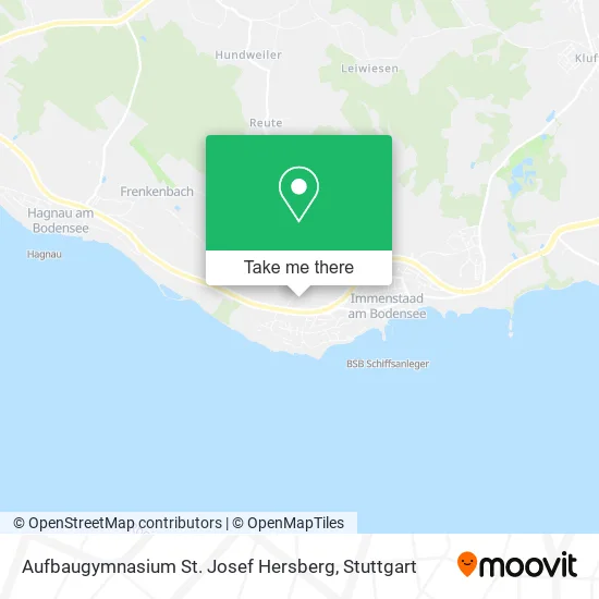 Карта Aufbaugymnasium St. Josef Hersberg