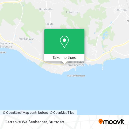 Getränke Weißenbacher map